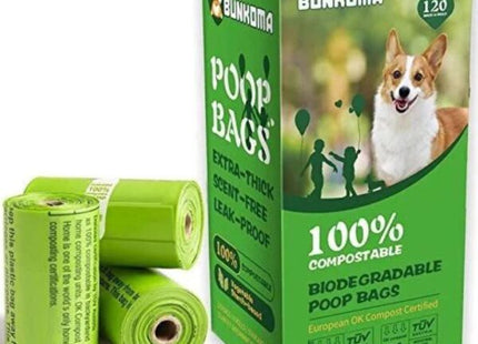 120 saci câini extra-rezistenți biodegradabili