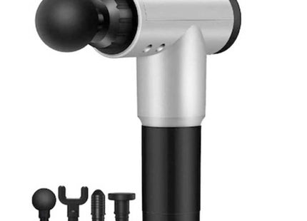 Aparat Masaj Profesional, Pistol Masaj – Gun, Percutii, 4 Capete