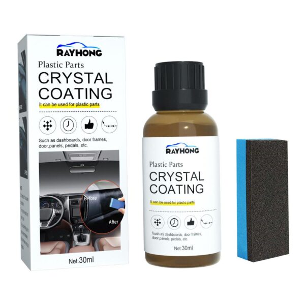 Piese Plastic Auto Restaurator Piese Plastice Acoperire Cristal Cu Burete Pentru Accesorii Intretinere Interior Auto