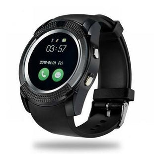 Smartwatch MediaTek V8, cartela SIM, camera, notificari facebook, whatsApp