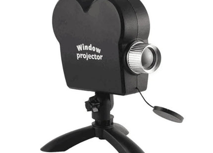 Videoproiector pentru fereastra, Window Wonderland, 6 Filme Craciun + 6 filme CADOU Halloween