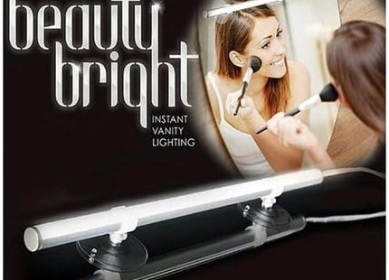 Lumină Frontală pentru Oglindă Cosmetică Portabilă – LED Reglabil, Alimentare USB, Fixare cu Ventuze, Iluminare Naturală, Ideală pentru Machiaj sau Îngrijire Facială