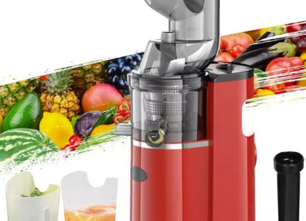 Storcător Lent SuTai 150W – Tehnologie Presare la Rece, Silențios, Ușor de Curățat, Filtru Fin, Ideal pentru Fructe și Legume, Design Compact