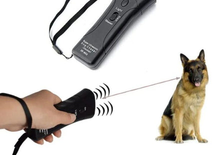 Aparat cu Ultrasunete pentru Câini, Anti-Lătrat și Anti-Agresiune, Ideal pentru Dresaj, Portabil, Reîncărcabil USB, Sigur și Ușor de Utilizat în Exterior