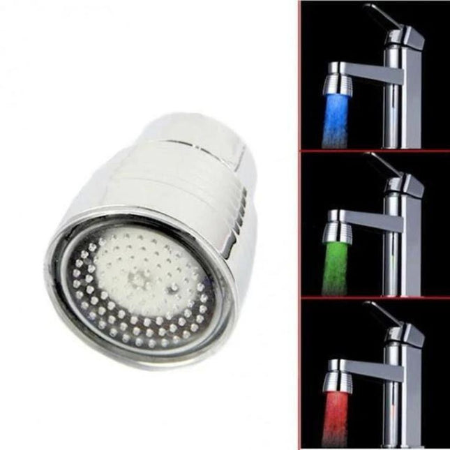 Cap de Robinet cu LED Multicolor, Usor de Instalat