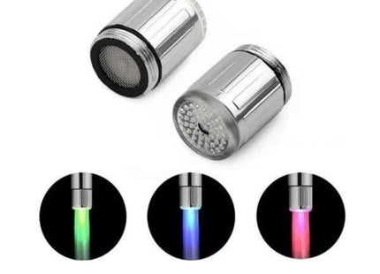Cap de Robinet cu LED Multicolor, Usor de Instalat