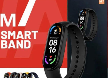 Ceas Inteligent Bluetooth, Bratara Fitness, Monitorizare Puls, Redare Apeluri, Mesaje si Notificari, M7