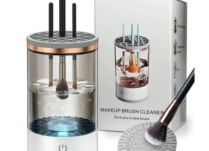 Dispozitiv de curatare si uscator automat pentru pensule de machiaj+ CADOU Epilator facial
