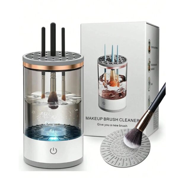 Dispozitiv de curatare si uscator automat pentru pensule de machiaj+ CADOU Epilator facial