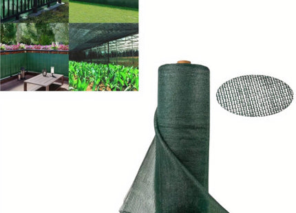 Plasă de Umbrire și Protecție 2x20m, Grad de Umbrire 90%, Culoare Verde, Rezistentă UV, Pentru Grădină, Seră, Balcon, Terasă sau Gard, Montaj Ușor și Durabilitate Extinsă