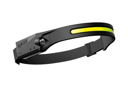 Lanternă LED de Cap cu Acumulator 3W, Reîncărcabilă prin USB, 3 Moduri de Iluminare, Bandă Reglabilă, Ușoară și Confortabilă, Ideală pentru Camping, Pescuit, Drumeții sau Reparații