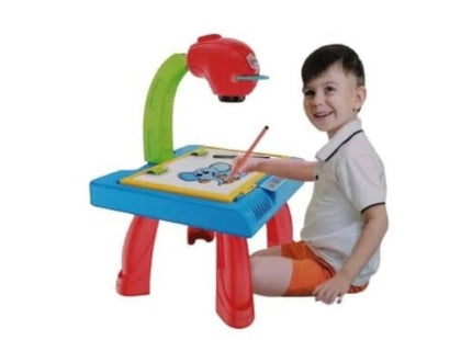 Masă-Proiector de Desenat 24 Modele + Set Creioane + Șabloane desen