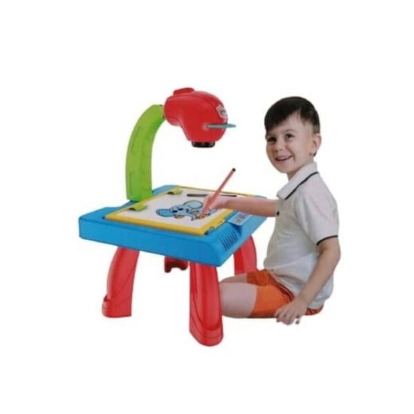 Masă-Proiector de Desenat 24 Modele + Set Creioane + Șabloane desen