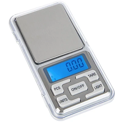 Cântar Digital de Bijuterii 500g/0.1g – Afișaj LCD Iluminat, Funcție Tara, Unități Multiple de Măsură, Platformă din Inox, Portabil și Precis, Baterii Incluse