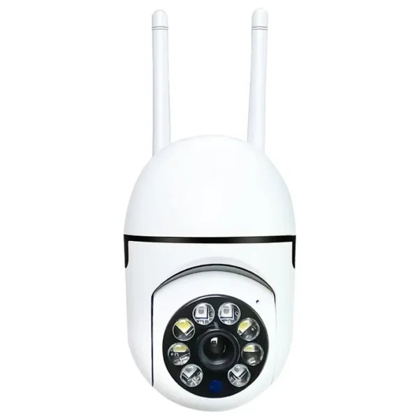 Cameră de Supraveghere Interior Wi-Fi – Full HD 1080p, Viziune Nocturnă, Detectare Mișcare, Audio Bidirecțional, Stocare pe Card sau Cloud, Montaj Ușor