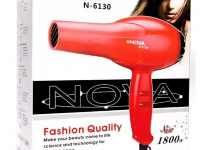 Uscător de Păr NOVA – Compact și Puternic, 2 Trepte de Viteză, Protecție Termică, Design Ergonomic, Ideal pentru Uz Zilnic, Călătorii sau Salon