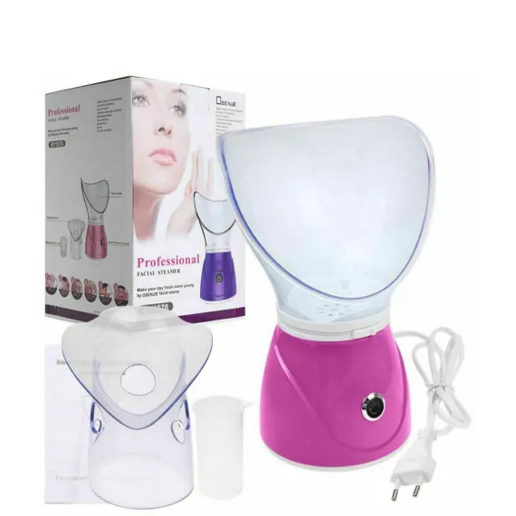 Aparat Facial cu Aburi pentru Masaj – Curățare în Profunzime, Hidratant, Deschidere Porilor, Aburi Calzi, Ideal pentru Ten Gras, Mixt sau Uscat, Uz Casnic