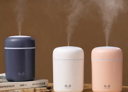 Umidificator Aromaterapie 300 ml cu LED – Diffuser Silențios pentru Casă, Birou sau Mașină, Alimentare USB, Funcție de Oprire Automată, Design Compact