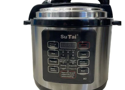 Oală Electrică Multicooker 7L – Gătire Automată, Funcții Multiple, Afișaj Digital, Temporizator, Bol Antiaderent, Capac Sigilat, Ideală pentru Familii și Mese Rapide