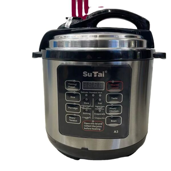 Oală Electrică Multicooker 7L – Gătire Automată, Funcții Multiple, Afișaj Digital, Temporizator, Bol Antiaderent, Capac Sigilat, Ideală pentru Familii și Mese Rapide