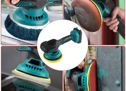 Aparat de Polizat și Lustruit – Motor Puternic, Viteză Reglabilă, Discuri Interșanjabile, Ideal pentru Metal, Lemn, Plastic, Reparare Caroserii sau Bricolaj
