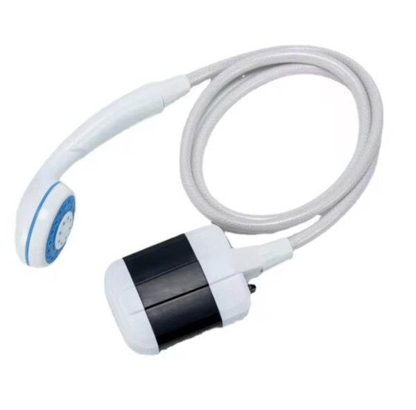 Duș Portabil de Camping – Rezervor 20L, Pompă cu Presiune Manuală sau Electrică, Jet Reglabil, Ușor de Transportat, Ideal pentru Drumeții, Plajă, Rulotă sau Grădină