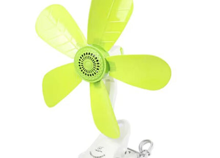 Ventilator de Birou cu Clemă de Prindere, 20 cm, Montare Ușoară pe Birou, Pat sau Raft, Funcționare Silențioasă, Unghi Reglabil, Ideal pentru Spații Mici