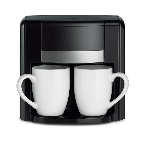 Mașină de Cafea cu Filtru LumaBella 500W – 2 Cești Incluse, Rezervor Apă Integrat, Filtru Permanent Reutilizabil, Pornire Rapidă, Design Compact