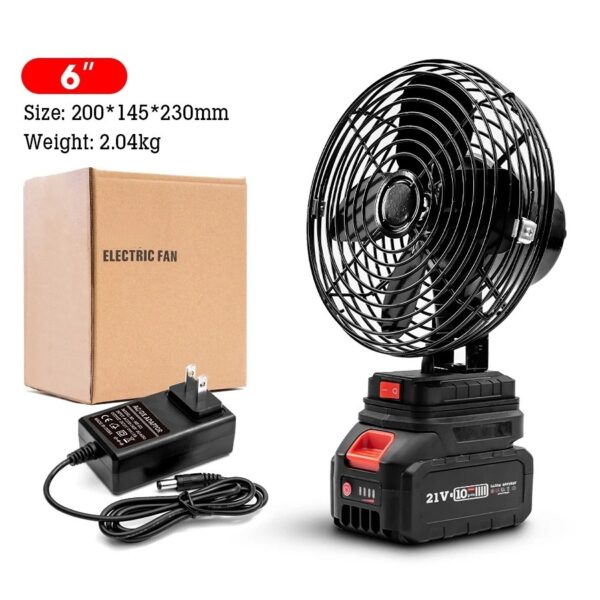 Ventilator Portabil pentru Camping, Reîncărcabil USB, Cu Agățătoare și Bază, 3 Viteze, Funcționare Silențioasă, Ideal pentru Cort, Drumeții și Călătorii
