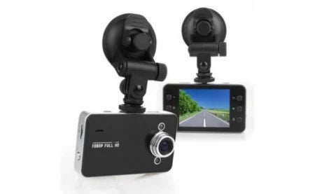 Cameră Auto DVR K6000 – Full HD 1080p, Ecran 2.4", Detecție Mișcare, Viziune Nocturnă, Unghi 120°, Loop Recording, Suport Supraveghere Trafic