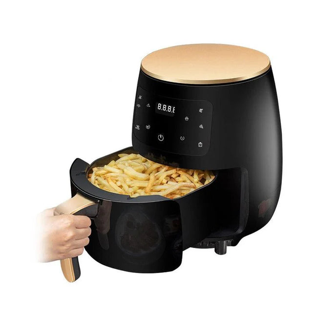Friteuza fara ulei cu aer cald, 2400 w functie de coacere, prajire 6L, tip air fryer