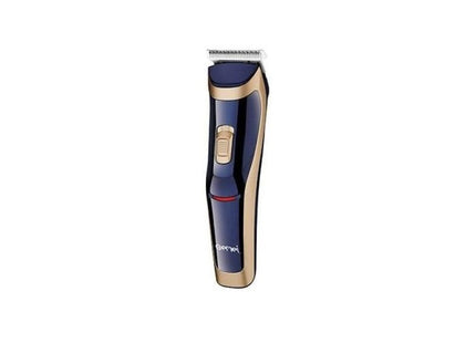 Aparat de tuns reincarcabil Gemei Ergonomic GM-6005, lame otel inoxidabil, 4 accesorii, Gold