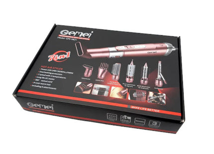 Uscator de par profesional Gemei  4831 – 7 in 1, Pink, 2200w