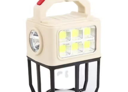 Lanternă Solară Tip Felinar cu Lumină Caldă și Rece, Panou Fotovoltaic Integrat, Rezistentă la Intemperii, Iluminare Decorativă pentru Grădină, Terasă, Camping sau Curte