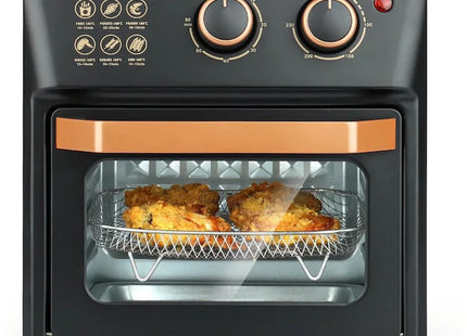 Friteuză cu Aer Cald 3 în 1 – Airfryer, Cuptor Electric și Grill, Gătire Fără Ulei, Funcții Multiple, Timer Digital, Capacitate Mare, Ușor de Curățat