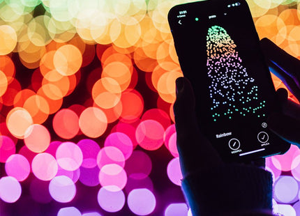 Instalatie Smart RGB Lungime 8m pentru Brad Craciun cu Aplicatie
