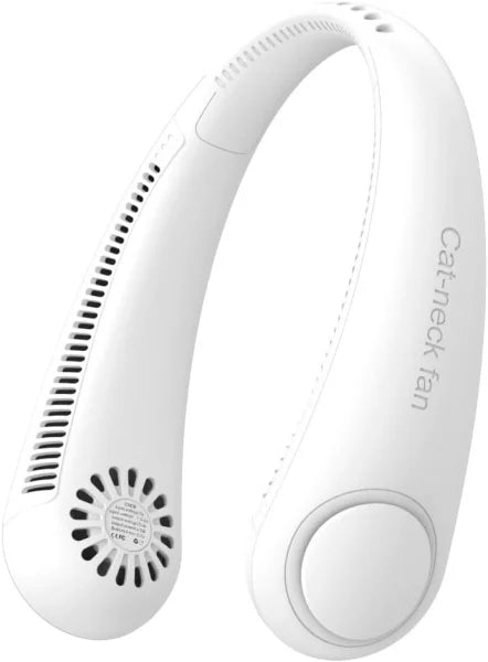 Ventilator Portabil pentru Gât, Reîncărcabil USB, 3 Trepte Viteză, Design Hands-Free, Ultra Silențios, Ideal pentru Călătorii, Sport și Activități în Aer Liber